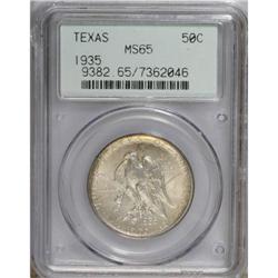 1935 50C Texas MS65 PCGS