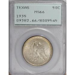 1935 50C Texas MS66 PCGS