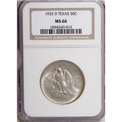 1935-D 50C Texas MS66 NGC