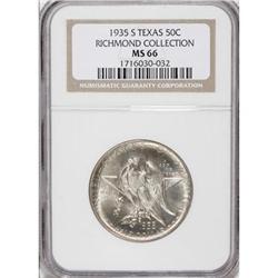 1935-S 50C Texas MS66 NGC