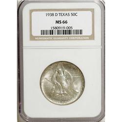 1938-D 50C Texas MS66 NGC