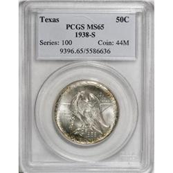 1938-S 50C Texas MS65 PCGS