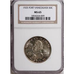 1925 50C Vancouver MS65 NGC