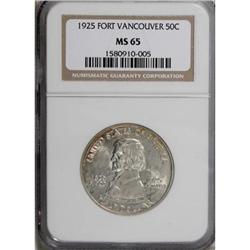 1925 50C Vancouver MS65 NGC