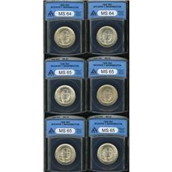 1946 50C Booker T. Washington MS64 ANACS