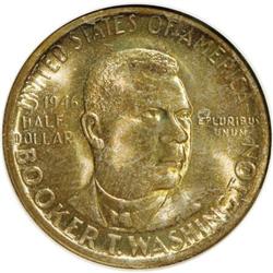 1946-S 50C Booker T. Washington MS67 NGC