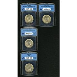 1947 50C Booker T. Washington MS65 ANACS