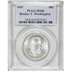 Image 1 : 1947 50C Booker T. Washington MS66 PCGS
