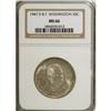 Image 1 : 1947-D 50C Booker T. Washington MS66 NGC