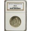 Image 1 : 1947-S 50C Booker T. Washington MS66 NGC