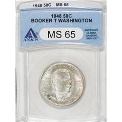 1948 SET Booker T. Washington PDS Set MS65 ANACS