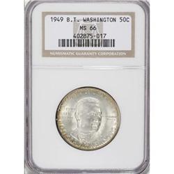 1949 50C Booker T. Washington MS66 NGC