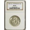 Image 1 : 1949-S 50C Booker T. Washington MS66 NGC