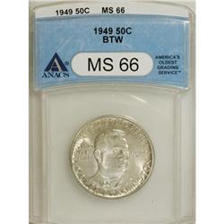 1949 SET Booker T. Washington PDS Set MS66 ANACS