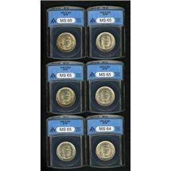 1950-S 50C Booker T. Washington MS64 ANACS