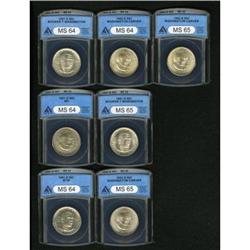 1951-D 50C Booker T. Washington MS64 ANACS