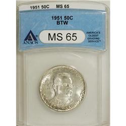 1951 SET Booker T. Washington PDS Set MS65 ANACS