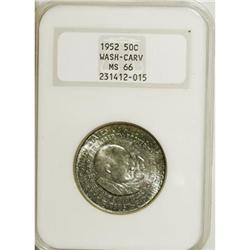 1952 50C Washington-Carver MS66 NGC