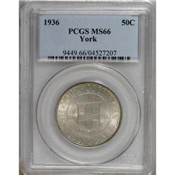 1936 50C York MS66 PCGS