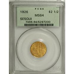 1926 $2 1/2 Sesquicentennial MS64 PCGS