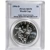 Image 1 : 1994-D $1 World Cup Silver Dollar MS70 PCGS