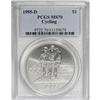 Image 1 : 1995-D $1 Olympic/Cycling Silver Dollar MS70 PCGS