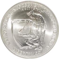 1997-P $1 Law Enforcement Silver Dollar MS70 PCGS