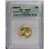 Image 1 : 1999-W G$5 Washington Gold Five Dollar MS70 ICG