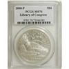 Image 1 : 2000-P $1 Library of Congress Silver Dollar MS70 PCGS