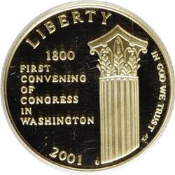 2001-W $5 Capitol Visitor's Center Half Eagle Deep Came