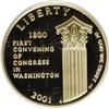 Image 1 : 2001-W $5 Capitol Visitor's Center Half Eagle Deep Came