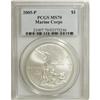 Image 1 : 2005-P $1 Marine Corps MS70 PCGS