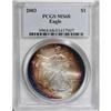 Image 1 : 2003 $1 Silver Eagle MS68 PCGS