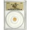 Image 1 : 1870 25C Liberty Round 25 Cents, BG-808, R.3, MS64 PCG
