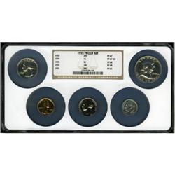 1955 1C Red PR67 NGC