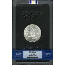1881-CC $1 MS63 NGC