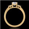 Image 2 : 1 ctw VS/SI Diamond Solitaire Ring 18k Yellow Gold - REF-227F3M