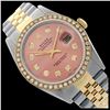 Image 1 : Rolex Men's Two Tone 14K Gold/SS, QuickSet, Diamond Dial & Diamond Bezel