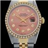 Image 1 : Rolex Ladies Two Tone 14K Gold/ss, Diamond Dial & Diamond Bezel, Sapphire Crystal