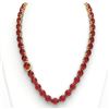 Image 3 : 145 ctw Pink Tourmaline & VS/SI Diamond Micro Necklace 14k Yellow Gold - REF-2472H8R