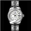 Image 2 : Rolex Men's Stainless Steel, QuickSet, Diamond Dial & Diamond Bezel