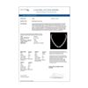 Image 4 : 31.18 ctw Blue & Diamond Micro Pave Necklace 18K Rose Gold - REF-2904R4K