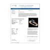 Image 4 : 1.28 ctw Certified Intense Blue Diamond Engagment Ring 10k Rose Gold - REF-120W3H