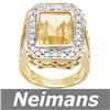 Image 1 : Vintage 1.75 ct Peridot & Diamond Ring 14kt Gold CERT