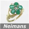Image 1 : USGL Certified Top Gem 1.00 ct Peridot Ring 14kt Gold
