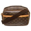 Image 1 : Louis Vuitton Monogram Canvas Leather Saumur 28 Bag