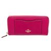 Image 1 : Coach Pink Leather Long Zippy Wallet