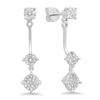 Image 1 : 14k Gold 0.27CTW Diamond Earrings, (I1/G-H)