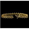 Image 3 : 4.85 ctw Diamond Bracelet - 14KT Yellow Gold