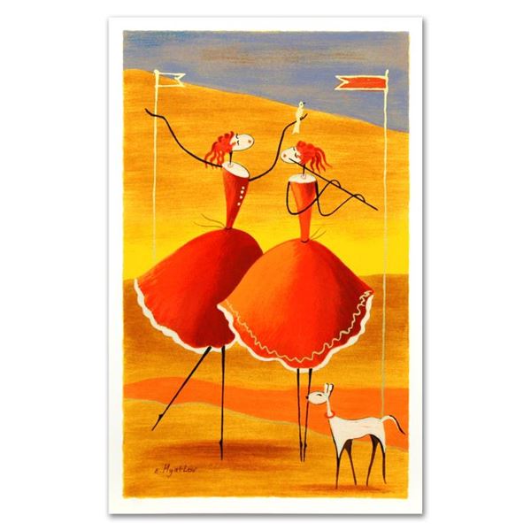 Ester Myatlov, "Enchanted" Limited Edition Serigraph, Numbered and Hand Signed w